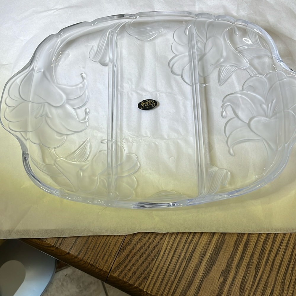 3section platter by Soga Japan